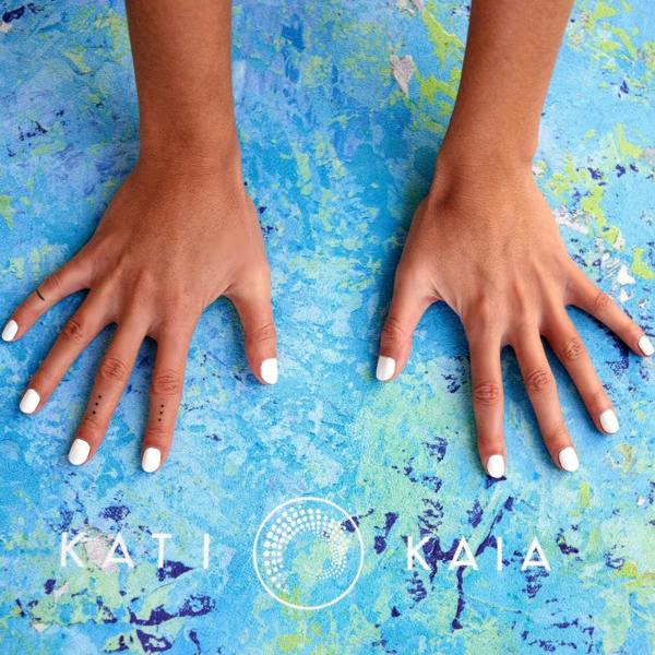 Kati Kaia Thalassa Blue Gallery Yoga Mat