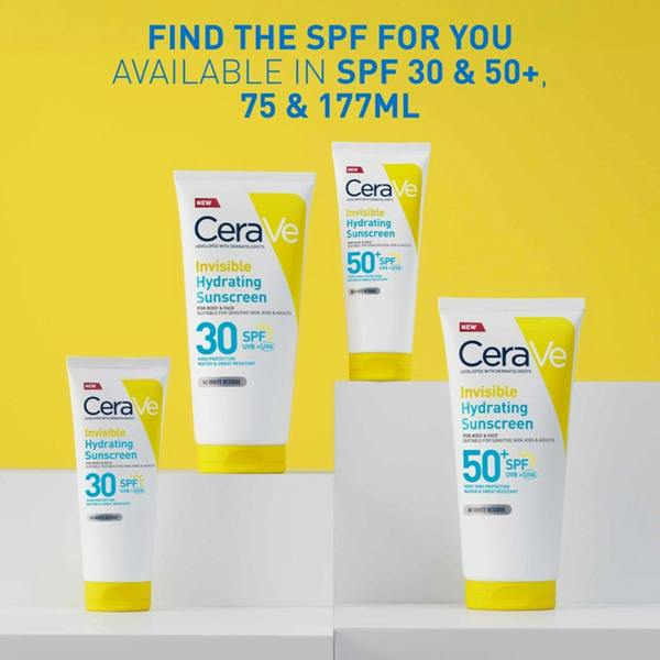 CeraVe Invisible Hydrating Sunscreen