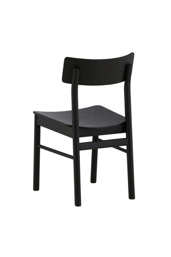TRL Furniture Eldora Scandinavian Luxe Chair – Black (set of 2)