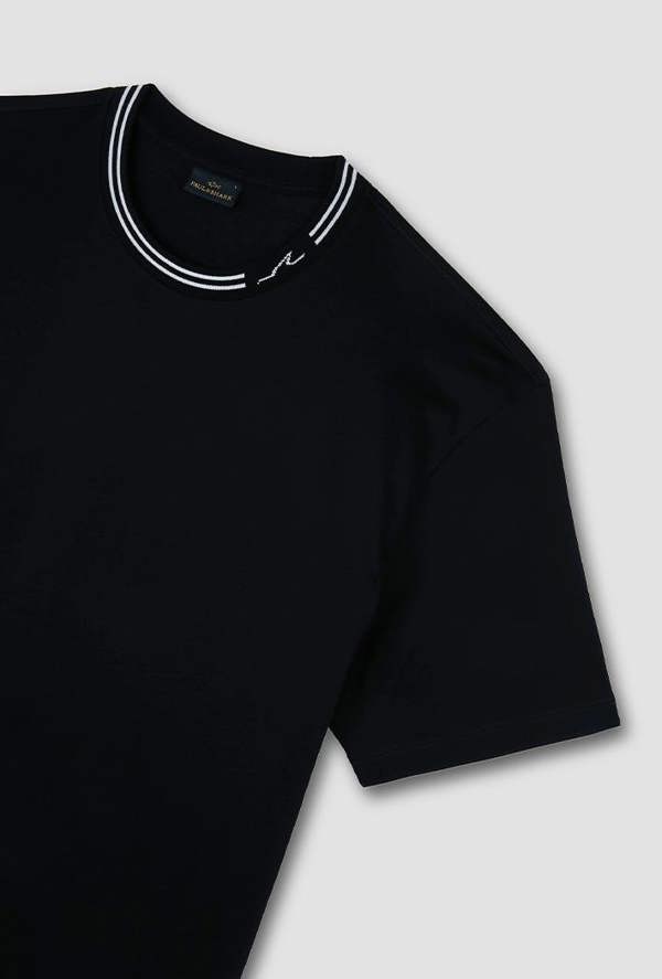 Paul & Shark Men's T-Shirt in Perle Cotton Jersey
