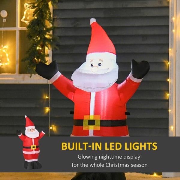 Inflatable santa claus