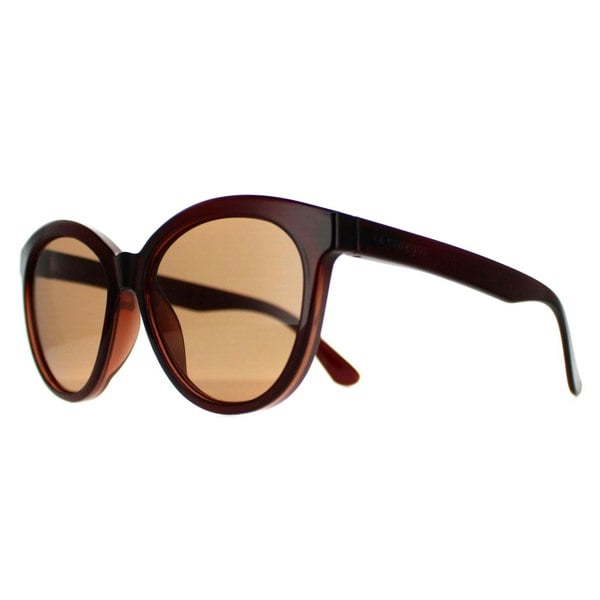 Serengeti Sunglasses Endee SS573002 Shiny Brown Saturn Polarized Drivers