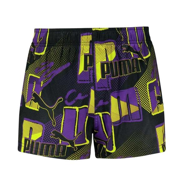 Puma Mens Comic Slim Swim Shorts - Violet Purple - 