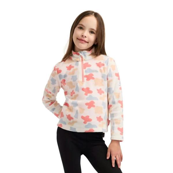 Trespass Childrens/Kids Allendale Abstract AT200 Fleece Top - White - 