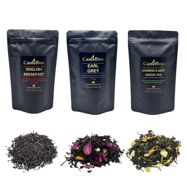 Camellios Premium Loose Leaf Tea Selection