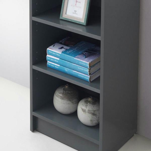 Timber Art Design Small 3 Tier Cube Bookcase Display Shelving Storage Unit Wood Furniture