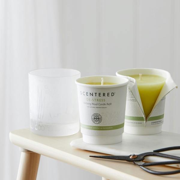 ase tension and anxiety with our soothing candle, perfect for stress relief.