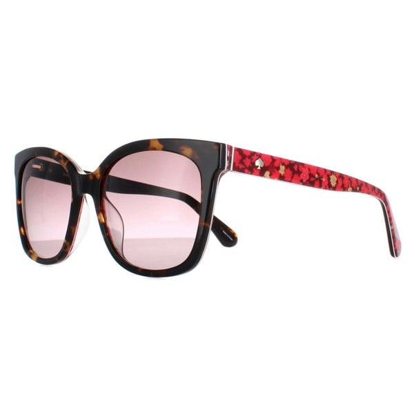 Kate Spade Sunglasses Kiya/S 2VM HA Havana Pattern Brown Gradient