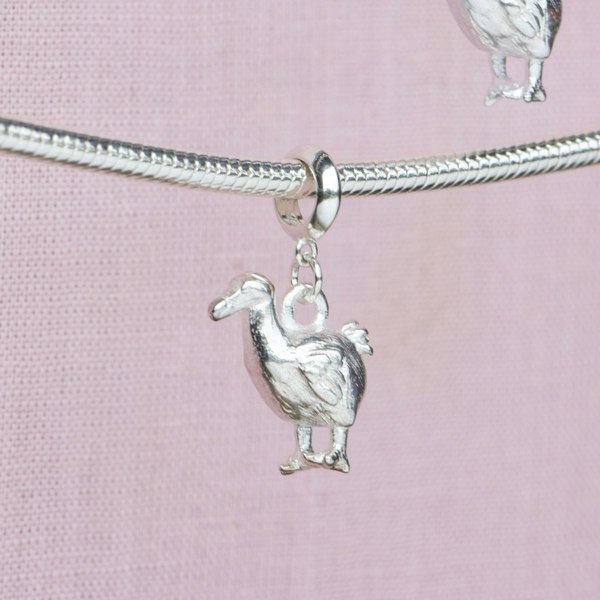 Mylee London Dodo Pendant Charm - Sterling Silver