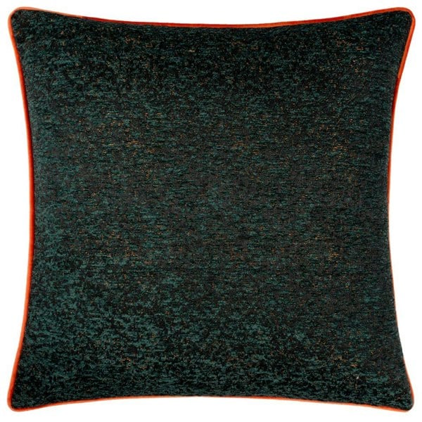 Paoletti Chenille Piped Cushion Cover - Emerald