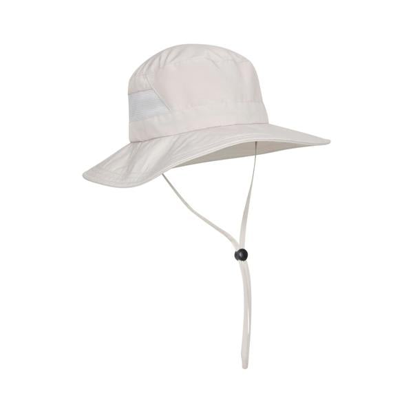 Mountain Warehouse Unisex Adult Lightweight Mesh Brim Sun Hat - Off White - 