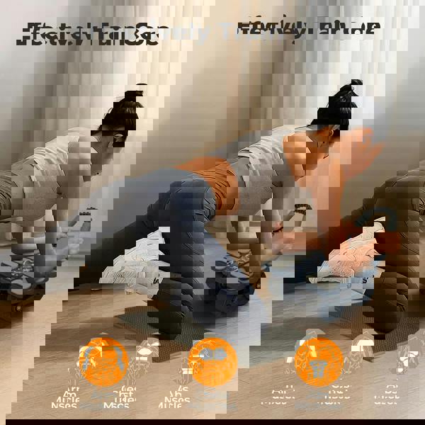 Centra Healthy Belly Wheel Ab Roller Abdominal Fitness Gym Soft Elbow Support