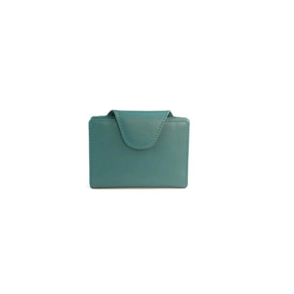 Eastern Counties Leather Unisex Adult Harmony Leather Card Holder - Aqua Green