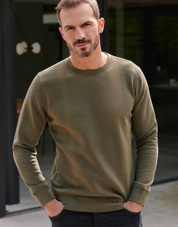 Men's Laid-Back Sweatshirt – Khaki - British Boxers