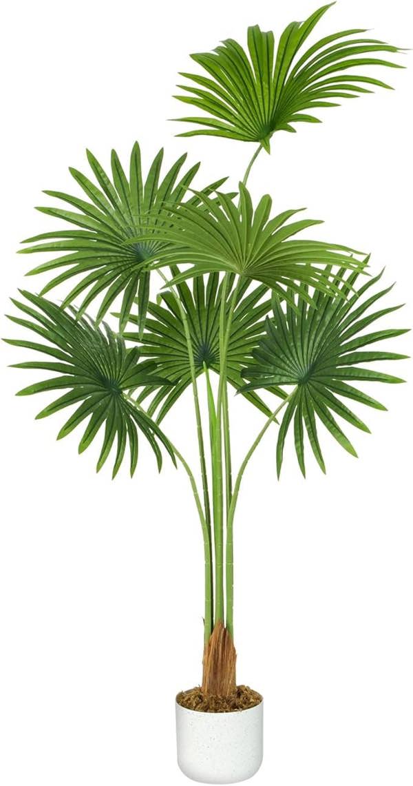 Artificial Plant Fan Palm Tree Indoor House plant