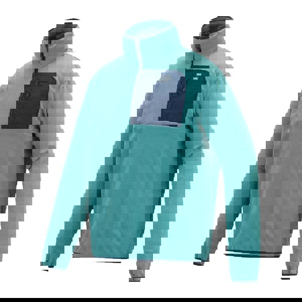 Regatta Mens Frankie Half Zip Fleece Top - Arctic/Navy - 