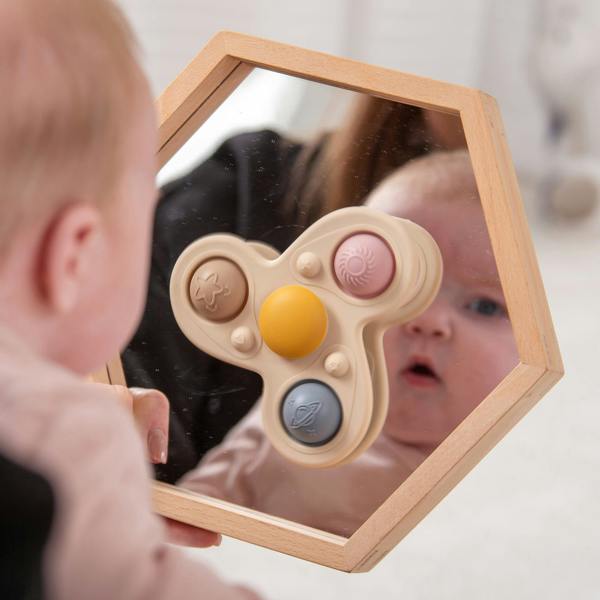 tickit Silisoft Jumbo Spinner (Earth)