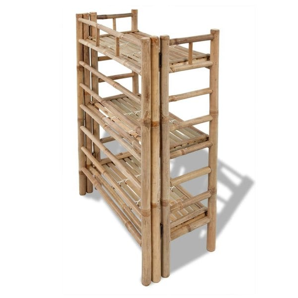 Berkfield 3-tier Bamboo Plant Rack