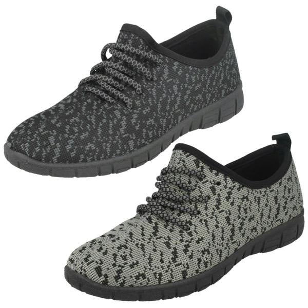 Reflex Ladies Reflex Lace Up Sporty Pumps