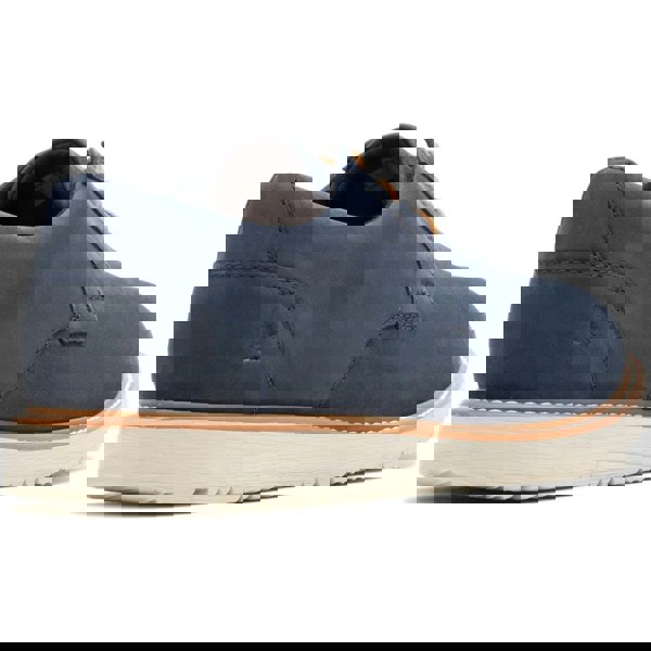 Hush Puppies Jenson Oxford Leather Men's Navy Lace-Up Shoes