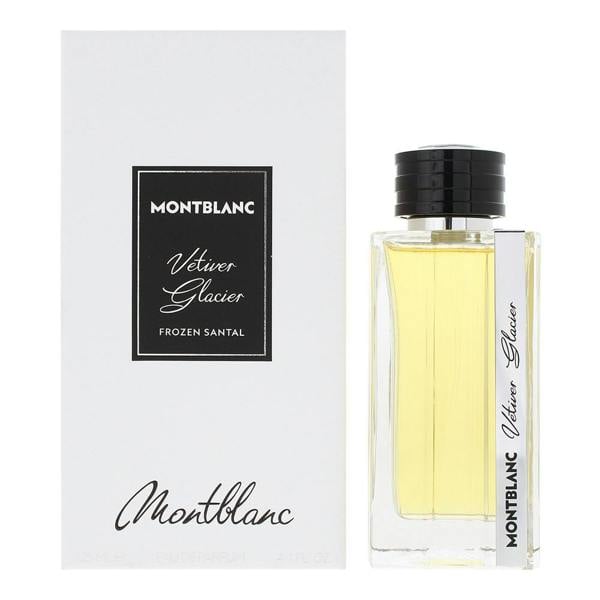Montblanc Vetiver Glacier Frozen Santal Eau De Parfum 125ml Spray for Him