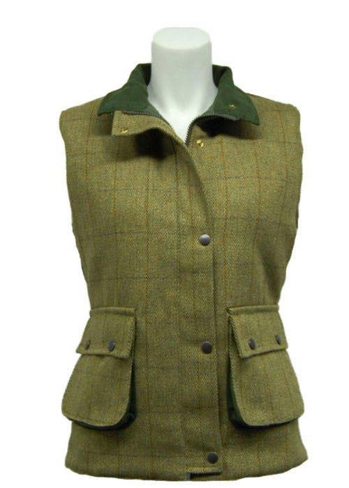 Ladies Game Derby Tweed Gilet