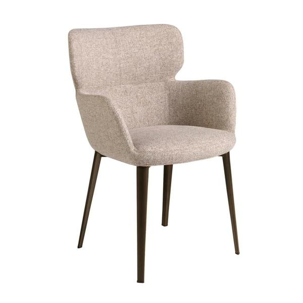 Angel Cerdá Brown marbled fabric chair 4104