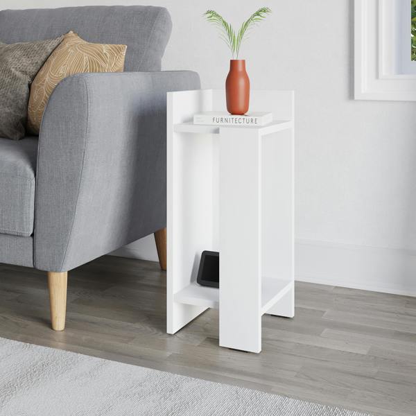 Decortie Elos Modern Bedside Table Left Module Narrow 25cm