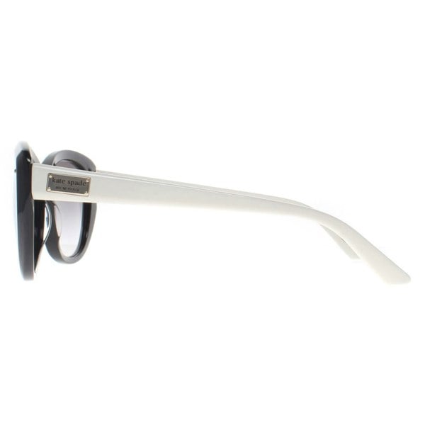 Kate Spade Sunglasses Angelique/S US FU8 Y7 Black Cream Grey Gradient