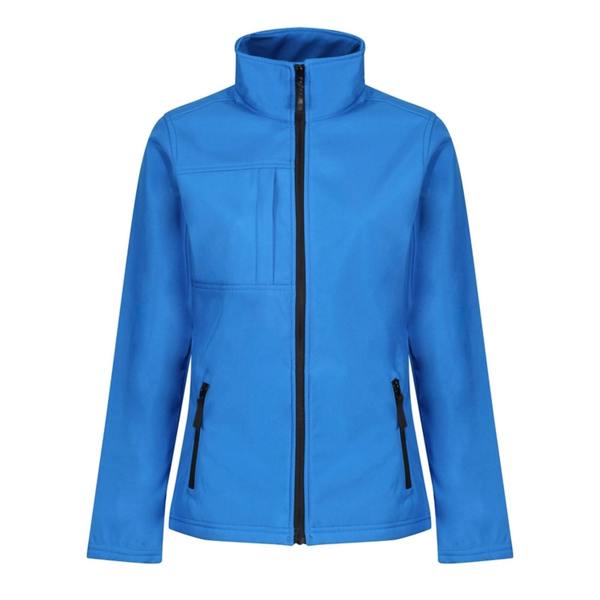 Regatta Womens/Ladies Octagon II Waterproof Soft Shell Jacket - Oxford Blue/Black - 