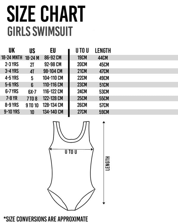 Peanuts Girls Pink Snoopy 1 Piece Swimming Costume