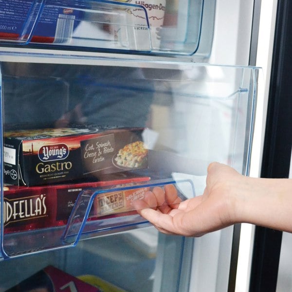igenix Under Counter Freezer, 83 Litre, Reversible Doors, Black