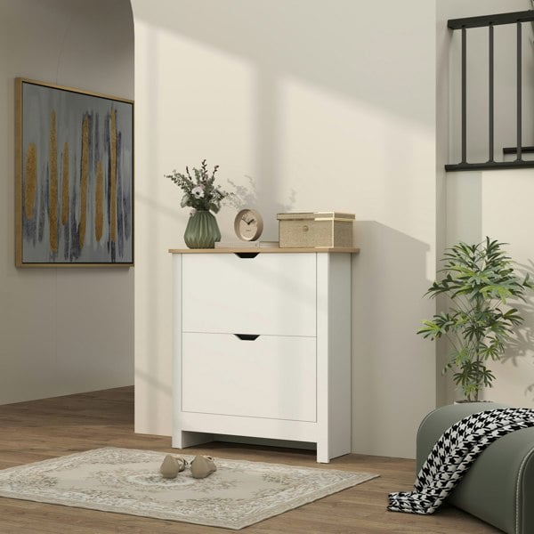 Flip-down Shoe Cabinet