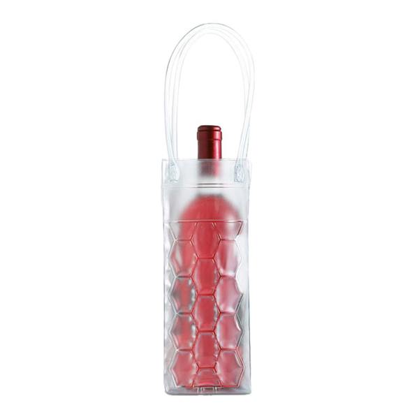 MidOcean Bacool PVC Wine Cooler Sleeve - Transparent - 
