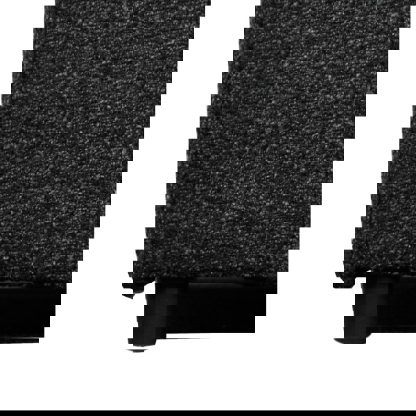 Furnishings For Less Paris Boucle Charcoal Fabric 5 Seater Corner Sofa