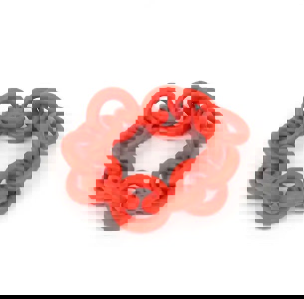 One Of A Kind Club Red chunky rubber bracelet