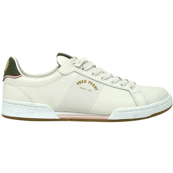 Fred Perry Leather Trainers - White