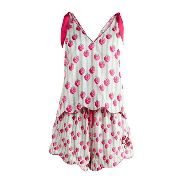 Cath Kidston Womens/Ladies Berries Pyjama Set - Green/Pink - 