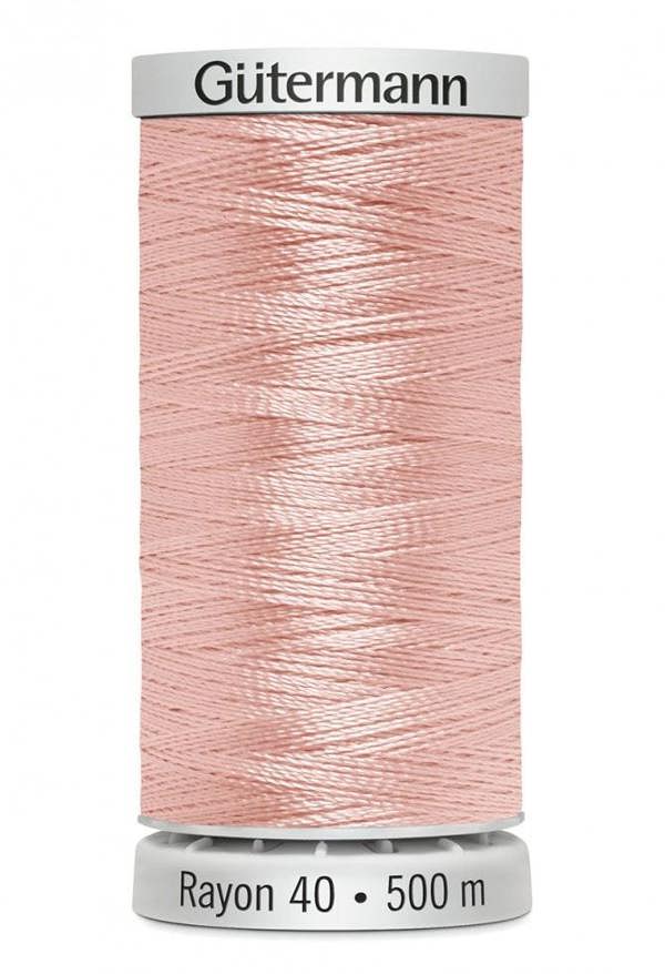 Gutermann No 40 Sulky Rayon Embroidery Thread 500m Rayon Thread Suitable For Embroidery