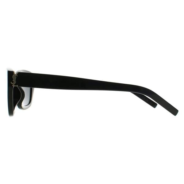 Saint Laurent Sunglasses SL M153 001 Shiny Black Grey