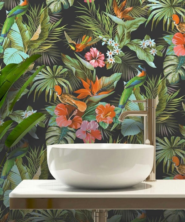 Rasch Paradise Birds Wallpaper 539059