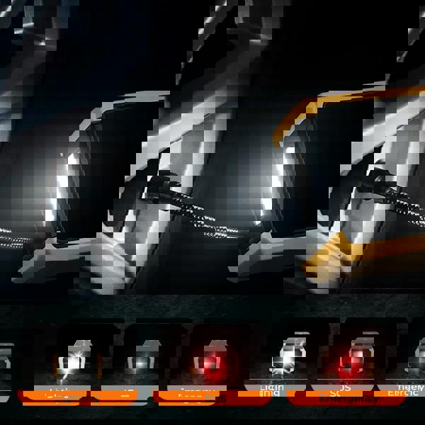 Manan Car Tyre Inflator Electric Air Compressor Pump 12V 150PSI with LED Light