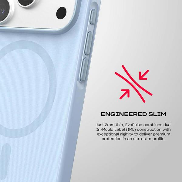Tech21 Evo Pulse Fauxven Case with MagSafe for iPhone 17/18 Pro 6.3" Sable - T21-11624