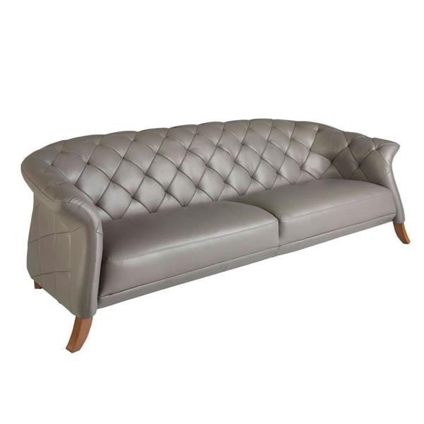 Angel Cerdá Chester sofa in grey leather 6187/6188