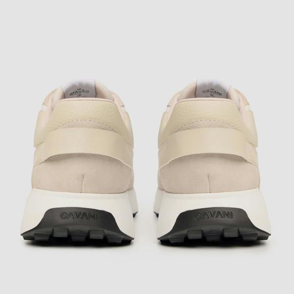 House Of Cavani Canbera - Men's White Lightweight Suede Sneakers