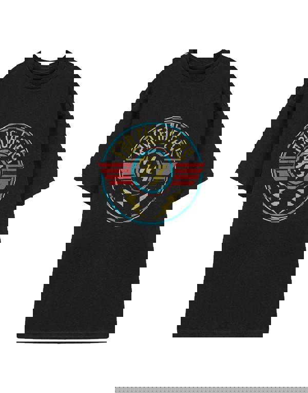 Foo Fighters Mens Black Lightning Short Sleeved T-Shirt