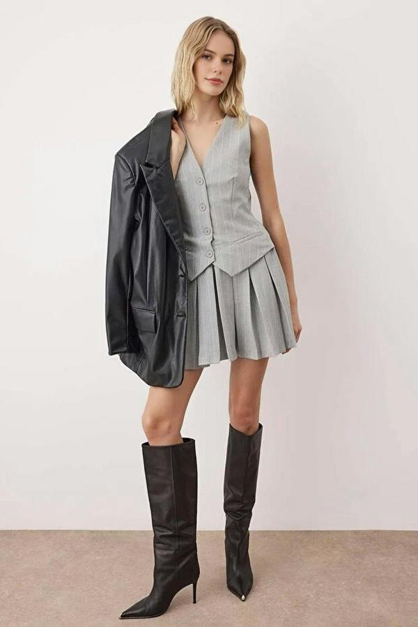 WOVCOR Mini Woven Dress