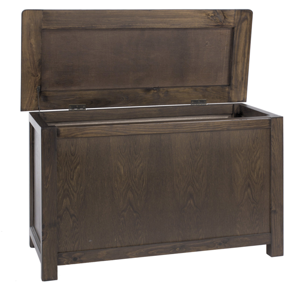Core Products Boston Bedroom Storage Trunk Chest, Lacquer Finish