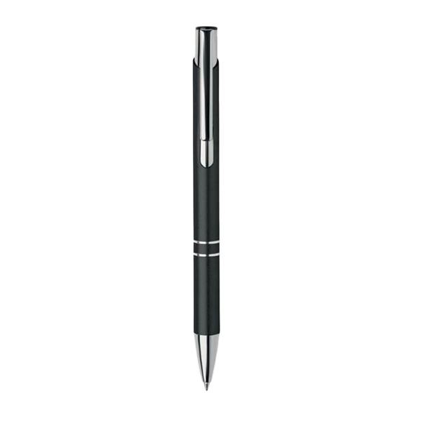 MidOcean Bern Ra Recycled Aluminium Ballpoint Pen - Black - 