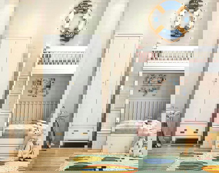 Dorel Home Haven Wardrobe with 1 Drawer 2 Doors White